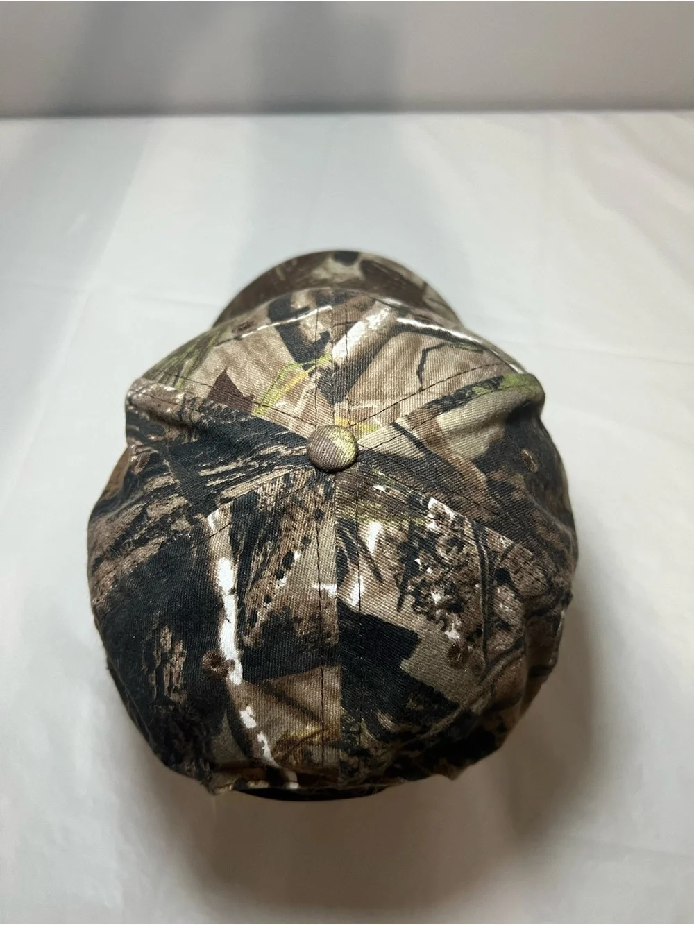 Bass Pro Shops Camo Snap Back Adjustable Baseball Hat Cap Outdoors Store Fishing